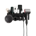 Hosoncovy Steel Hair Dryer Wall Mount Holder with Shelf for Dyson