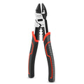 HAUTMEC 8" Diagonal Cutting Pliers | Heavy Duty CRV Steel Wire Cutters