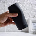 Jolof Store Silicone Squeeze Soap Dispenser – 240ml Refillable Black