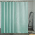 Extra Wide Waterproof Polyester Shower Curtain - Mint (244x200cm)