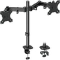 MOUNTUP Dual Monitor Stand – Adjustable Desk Mount for 13-32 Inch Screens