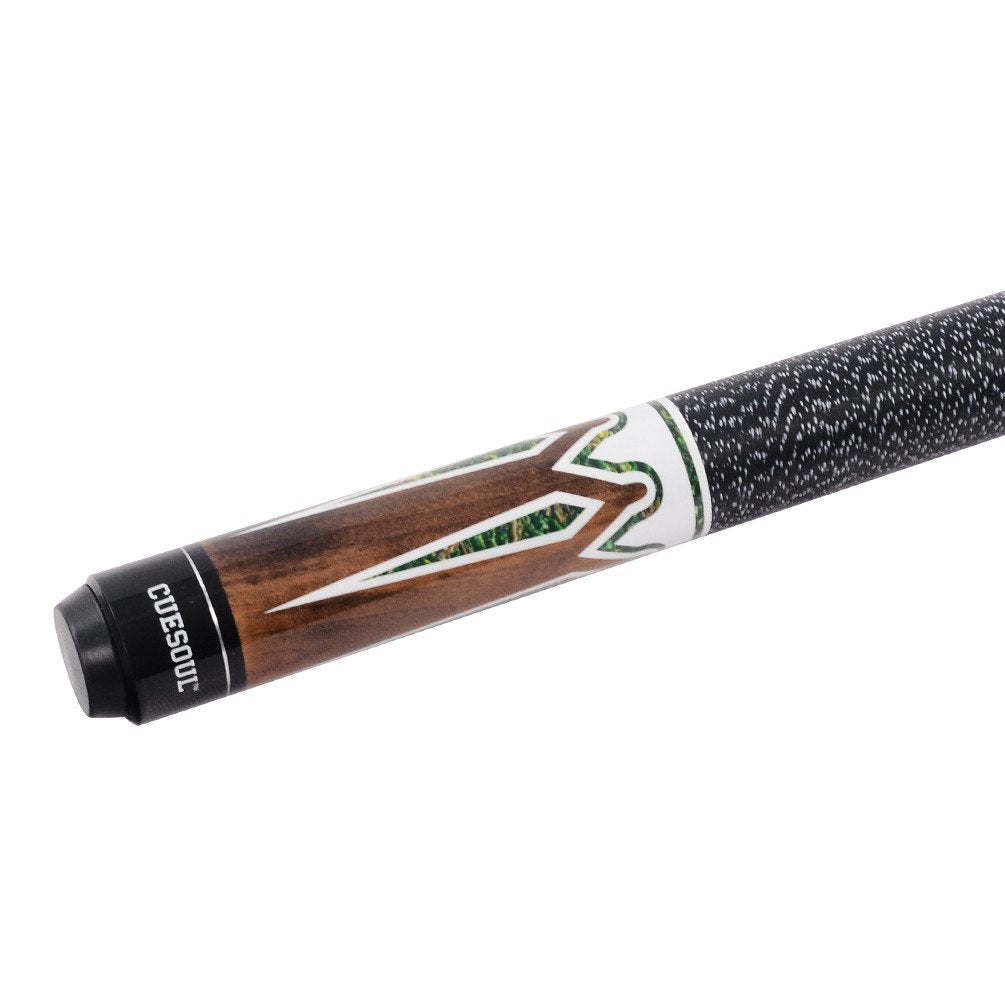 CUESOUL 58 Inch Maple Billiard Pool Cue - 19oz 1/2 Jointed Stick