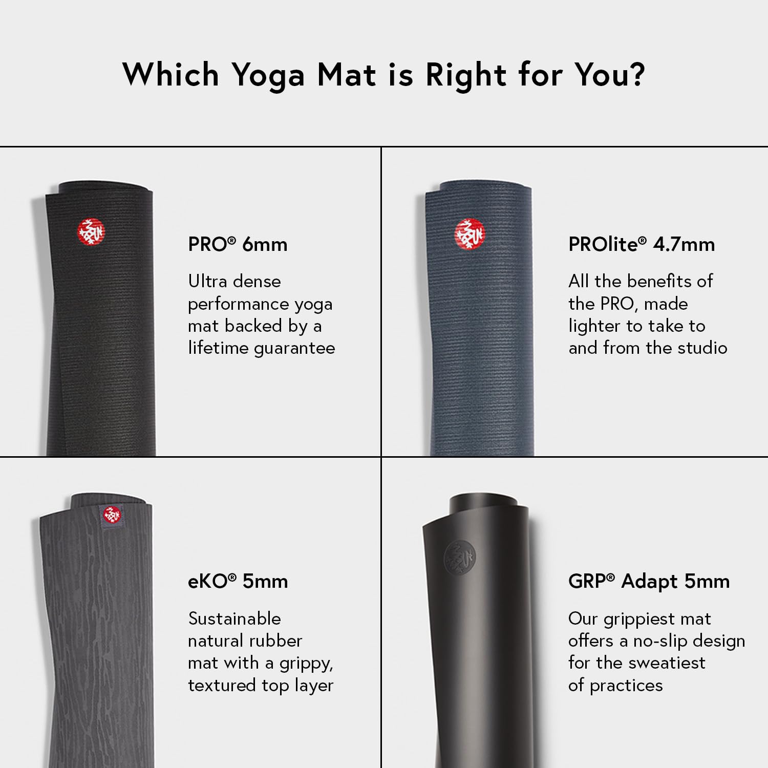 Manduka eKO Superlite Travel Yoga Mat | 1.5mm Natural Tree Rubber