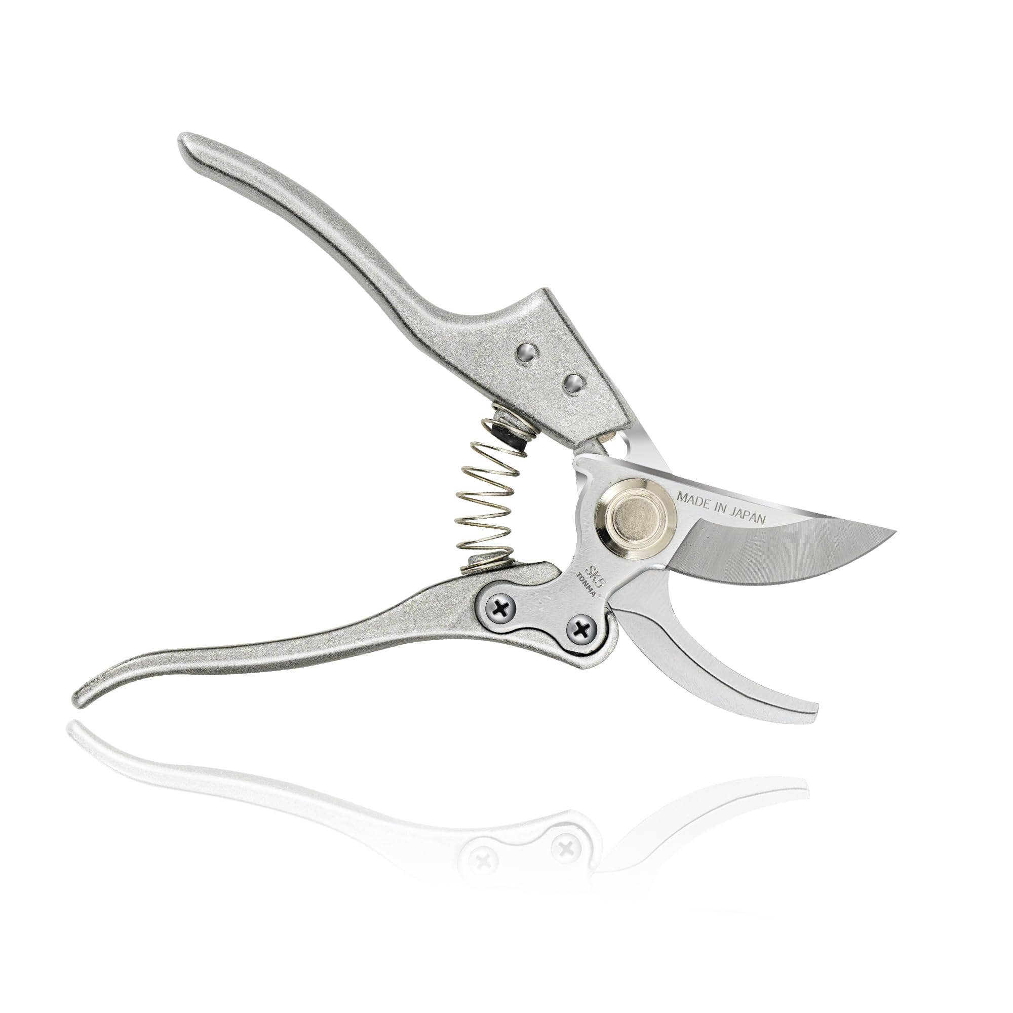TONMA 8 Inch Japanese SK5 Steel Bypass Pruning Shears Garden Secateurs