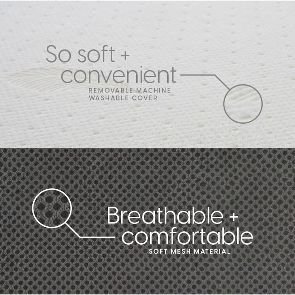 Milliard Tri-Fold Floor Futon Mattress | 10cm Thick Folding Guest Bed