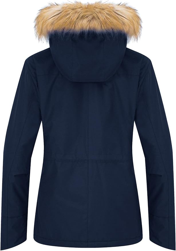 Wantdo Women's Waterproof Ski Jacket – Insulated Winter Snowboard Coat