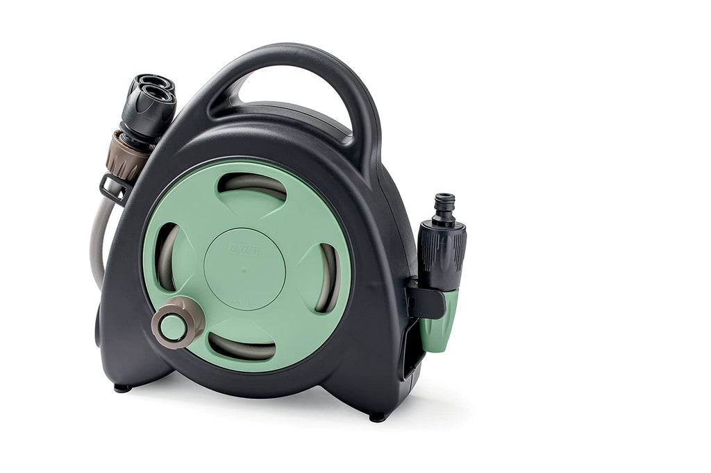 GF Garden Aquabag RECO Mini Hose Reel | 10M Recycled Plastic Kit