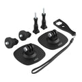 HSU 6-in-1 Adhesive Helmet Mount Kit for GoPro and Insta360 Cameras