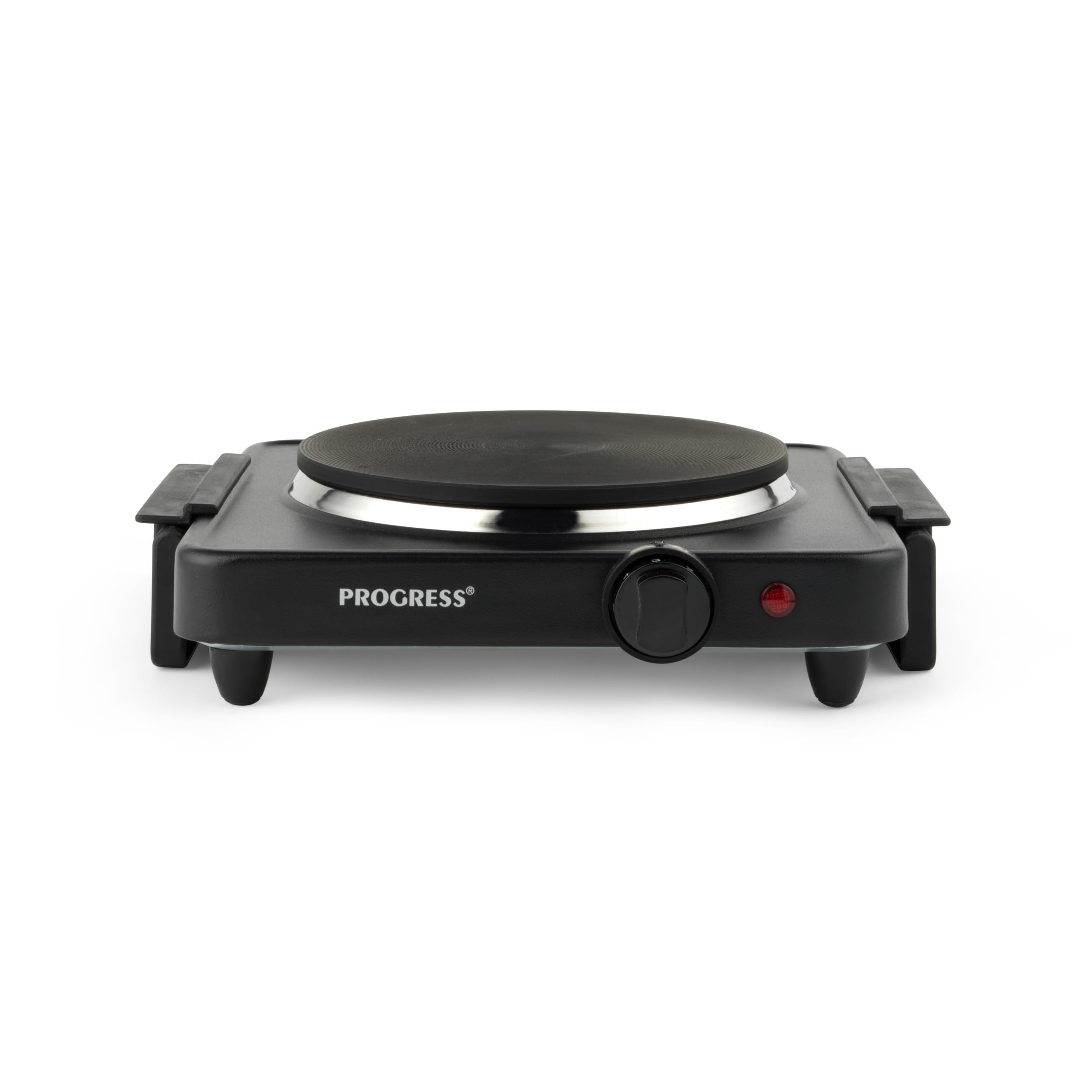 Progress EK4353P Single Electric Hot Plate – Portable 1500W Camping Stove