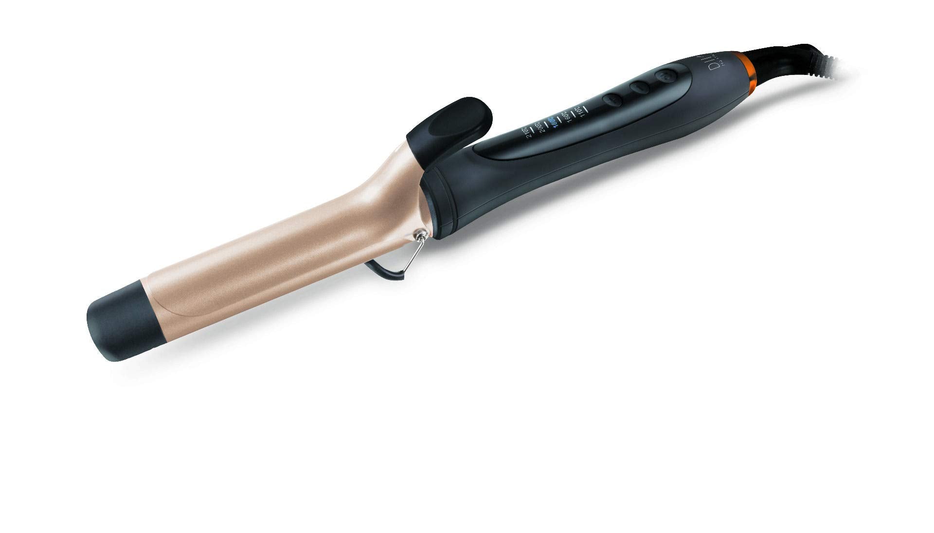 Diva Pro Styling Digital Tong - 32mm Ceramic Hair Curler with Oils