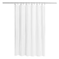 N&Y HOME Fabric Shower Curtain Liner – Waterproof Hotel Quality, White
