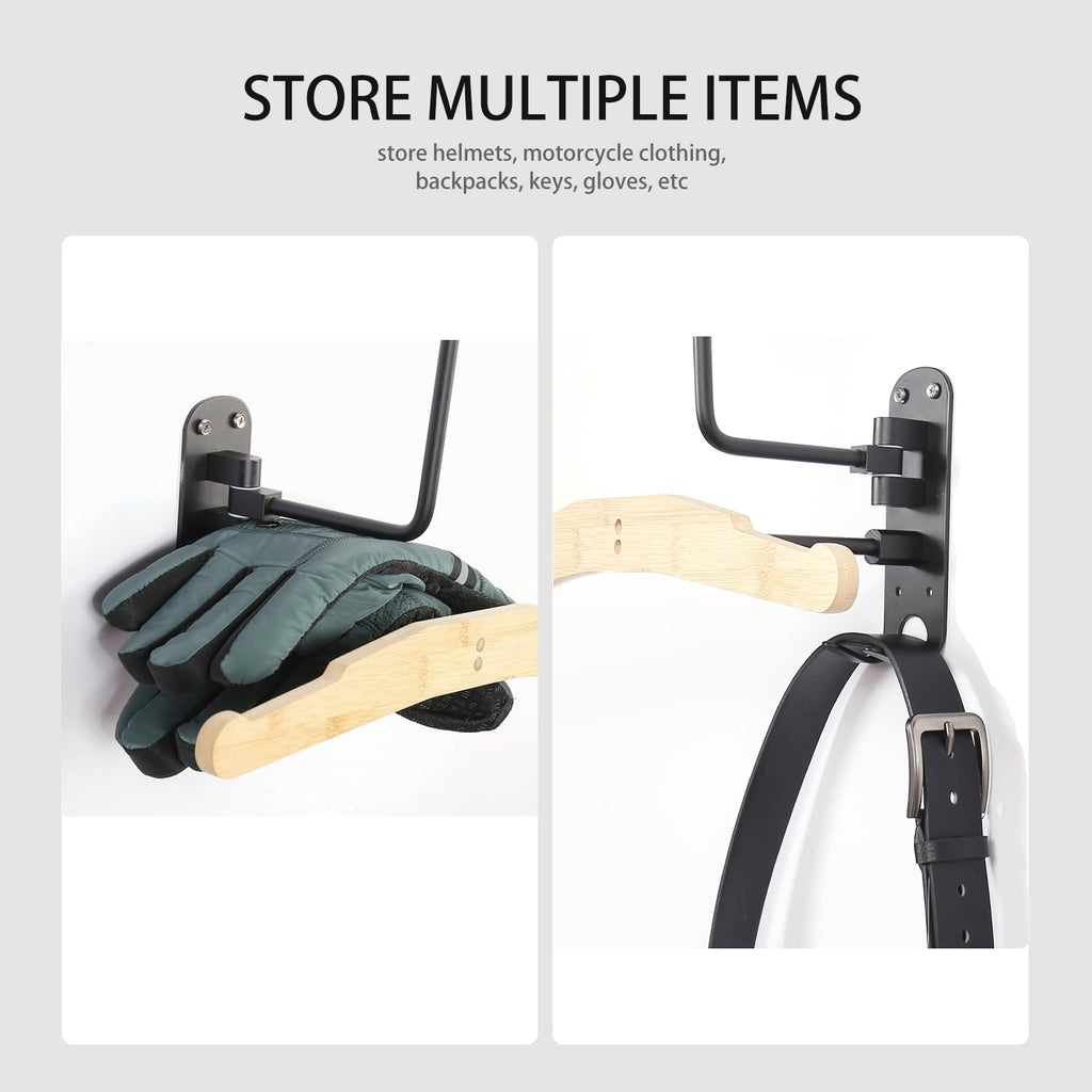 motofans Motorcycle Helmet Holder Wall Hanging Helmet Motorcycle Wall Hat Holder - image 4
