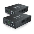 ipolex Gigabit Fiber to Ethernet SFP to RJ45 Media Converter – 2-Pack