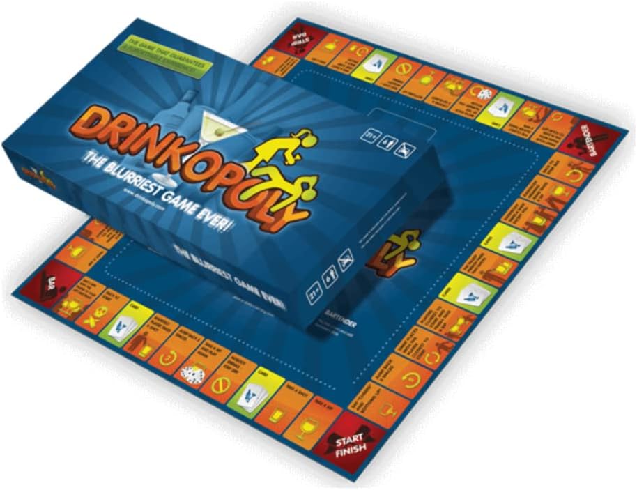 Drinkopoly Drinking Game by Snaps – Adult Board Game for Parties
