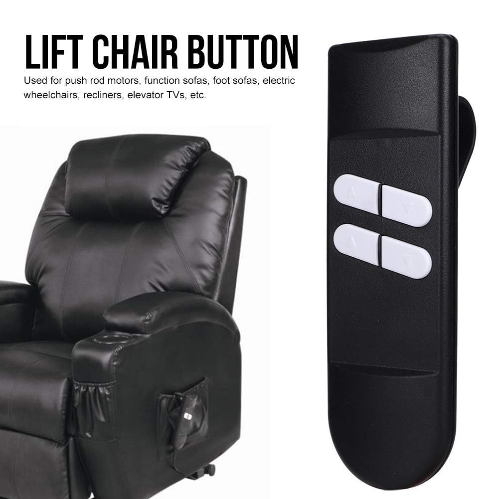 Fyearfly Electric Recliner Controller, 4-Buttons 5Pin Connector Universal Remote Hand Control Manual Controller Switch Replacement - image 4