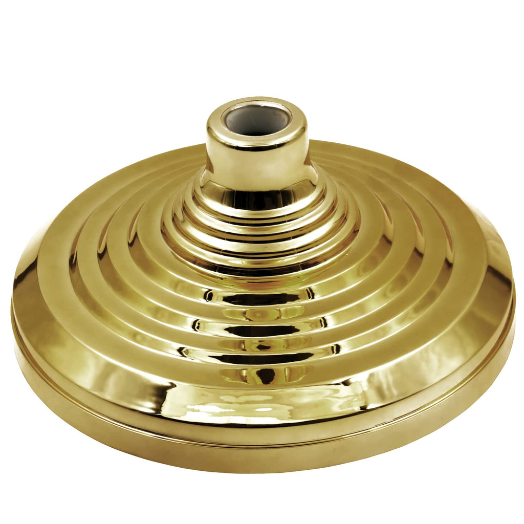 ANLEY Indoor Flagpole Floor Stand Base | 1 Inch Diameter | Gold Finish