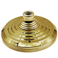 ANLEY Indoor Flagpole Floor Stand Base | 1 Inch Diameter | Gold Finish