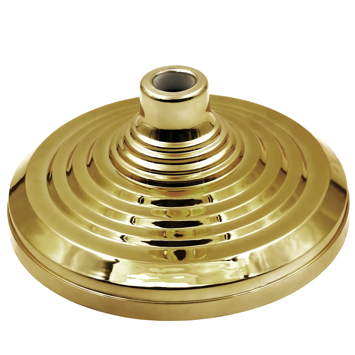 ANLEY Indoor Flagpole Floor Stand Base | 1 Inch Diameter | Gold Finish