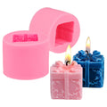 Demarsen 3D Gift Box Candle Molds – 2 Pcs Silicone DIY Craft Moulds