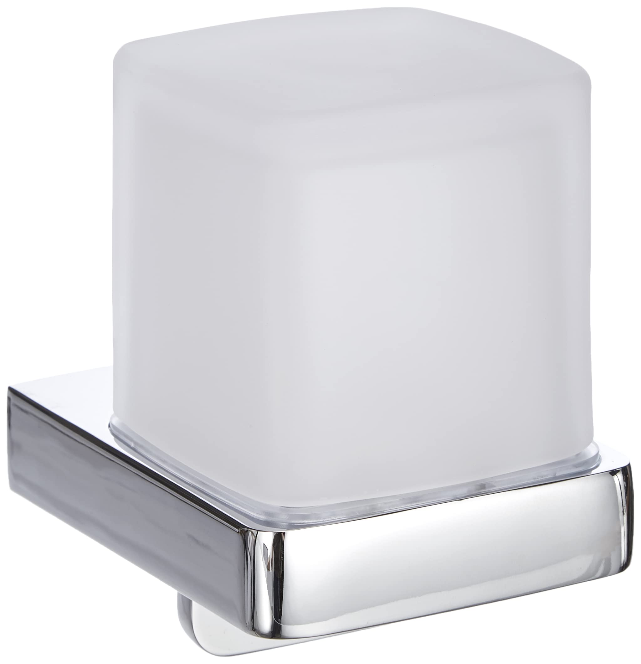 Emco Trend Wall-Mounted Liquid Soap Dispenser | Crystal Glass & Chrome