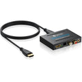 eSynic 4K HDMI Audio Extractor | Optical SPDIF & 3.5mm Audio Splitter