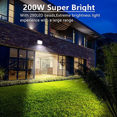 Tayire 200W LED Floodlight | 20000LM IP65 Waterproof Security Light