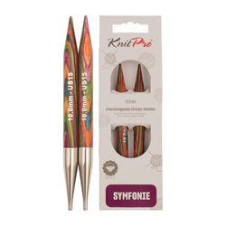 KnitPro Symfonie Interchangeable Circular Needles | Birch Wood | 10mm