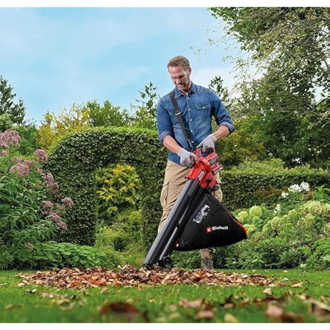 Einhell VENTURRO 18/210 Cordless Leaf Blower & Vacuum – 10:1 Shredder