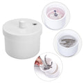 Julykai Nail Art Sterilizer Pot – Metal Tool Disinfection Round Box