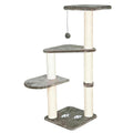 Trixie Altea Cat Scratching Post - 117cm Sisal & Plush - Platinum Grey