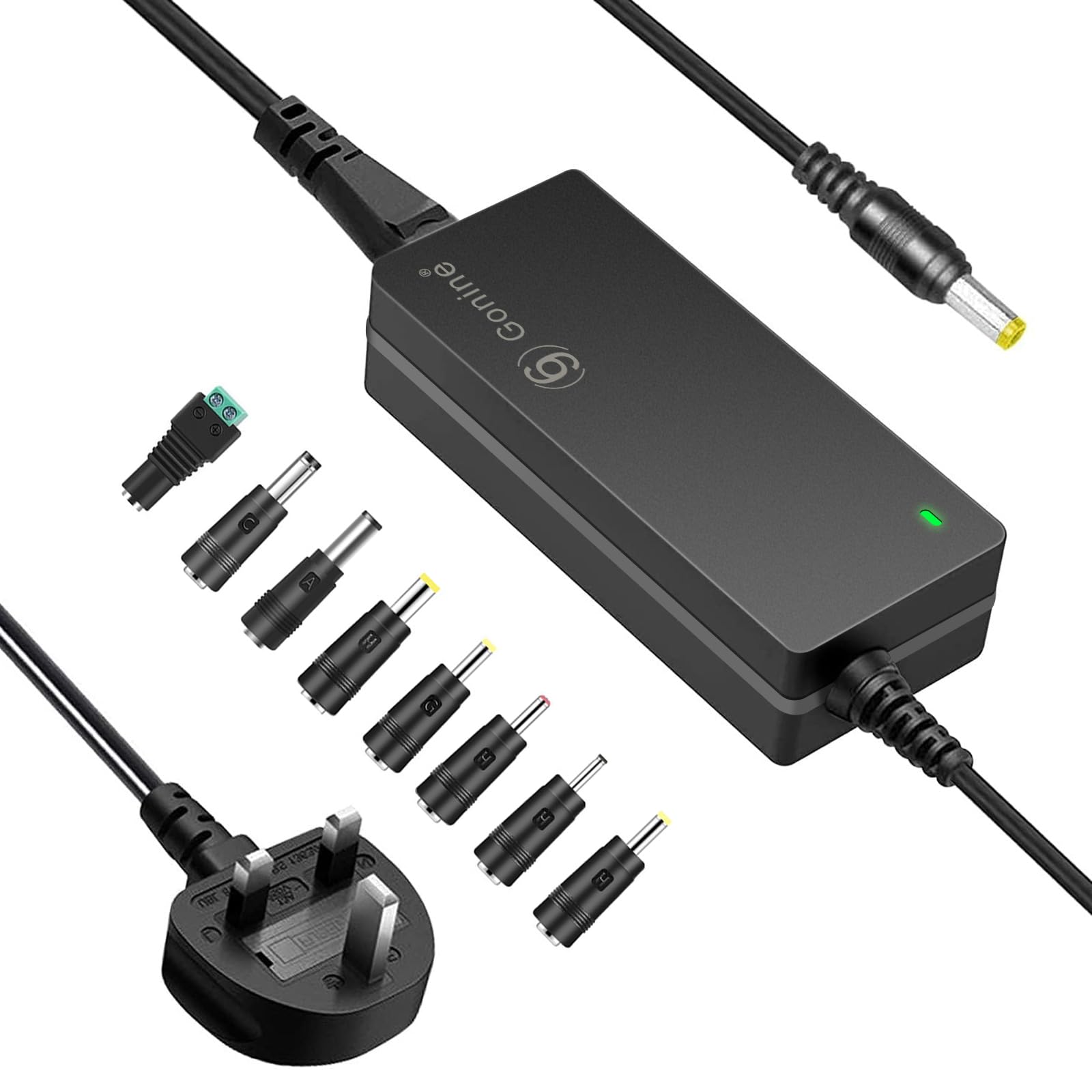 Gonine 12V 5A 60W AC Adapter | AC to DC Power Supply for LED Strips