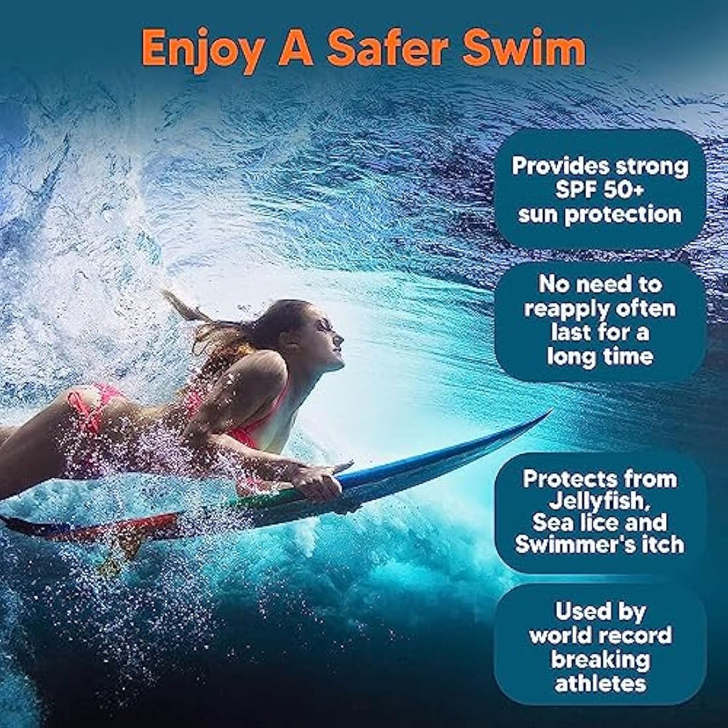 Safe Sea SPF 50 Zinc Oxide Mineral Sunscreen & Anti-Jellyfish Lotion
