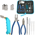 DODUOS Professional Glass Cutter Tool Kit – Heavy Duty Stained Glass Pliers
