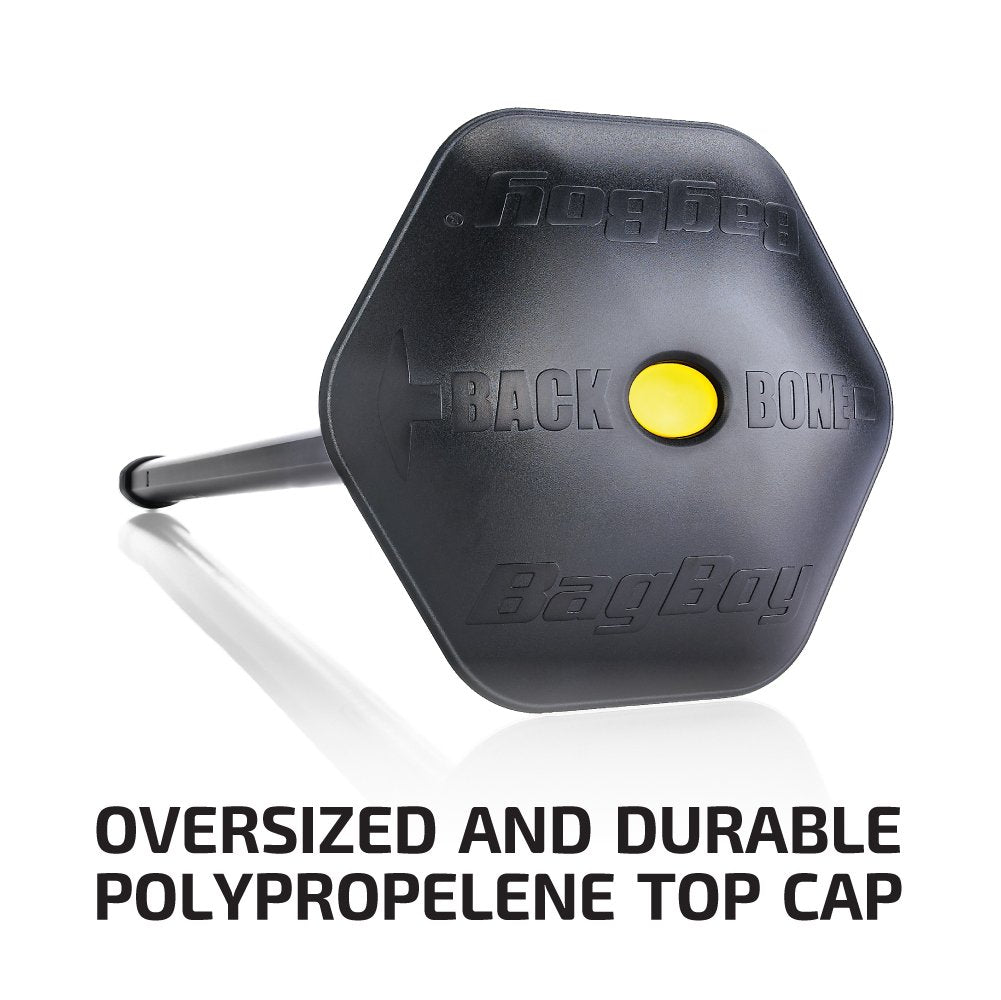 Bag Boy Backbone Golf Travel Cover Support – Adjustable Aluminum, Silver