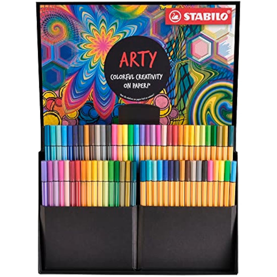 STABILO Arty Creative Set – Point 88 & Pen 68 Markers – Pack of 68