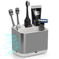 Toprance Electric Toothbrush Holder | 4-Slot Detachable Bathroom Caddy