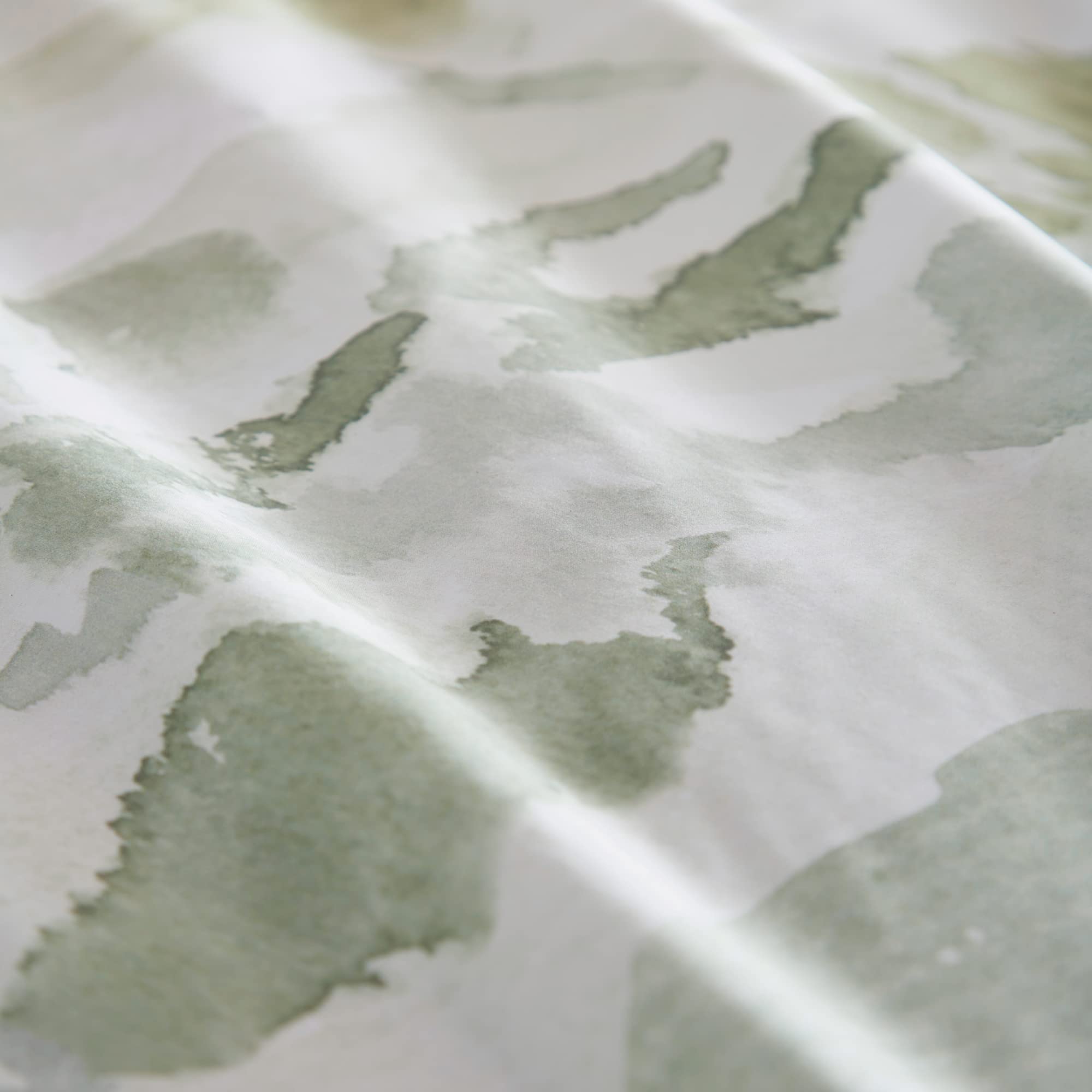 Appletree Loft Edale Green 100% Cotton Duvet Cover Set - Double Bed