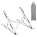 SAYEEC Laptop Stand for Desk Portable Laptop Riser 7 Angles Ergonomic Adjustable Computer Stand Aluminum Foldable Laptop Stands Ventilated Cooling