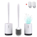 Meiyijia Antibacterial Silicone Toilet Brush – Standing Bathroom Scrubber