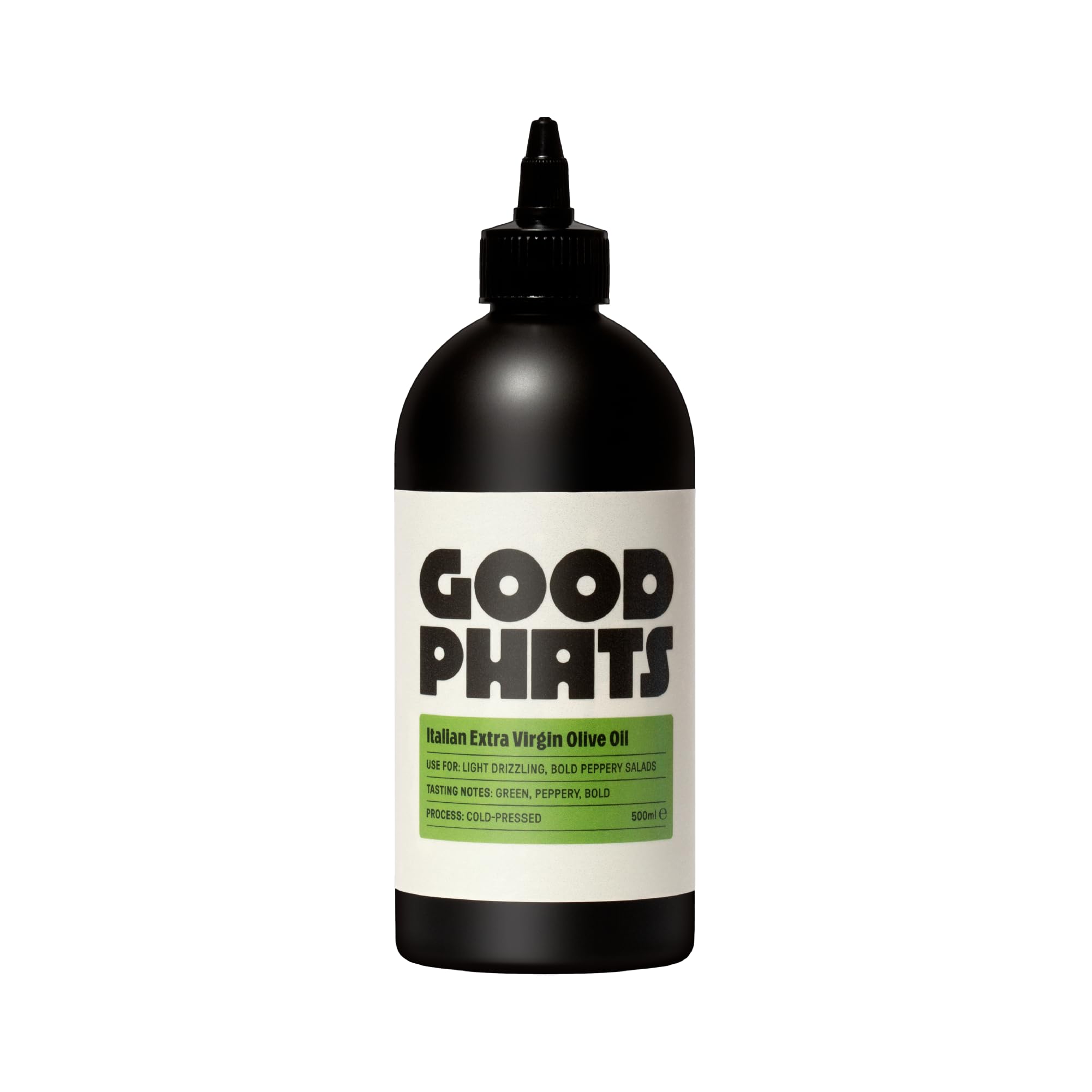 GOOD PHATS Italian Extra Virgin Olive Oil – Cold-Pressed Squeezy (500ml)