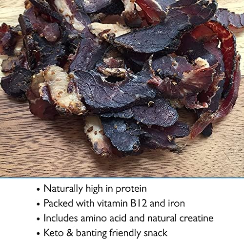 The Biltong Man | Traditional Fatty Beef Biltong | Grass-Fed 1kg