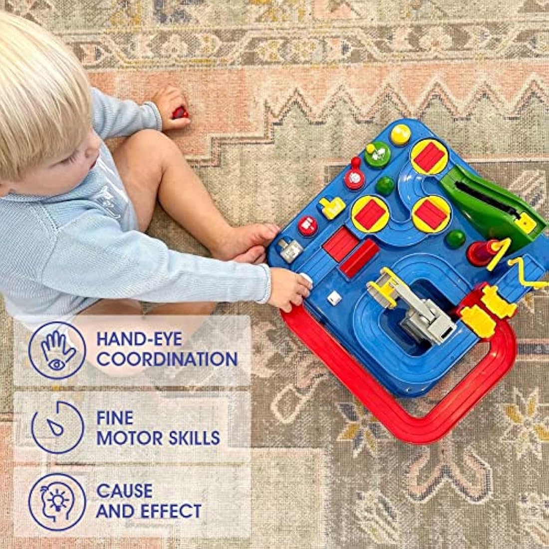 Kids Car Race Track – Educational Toddler Adventure Toy