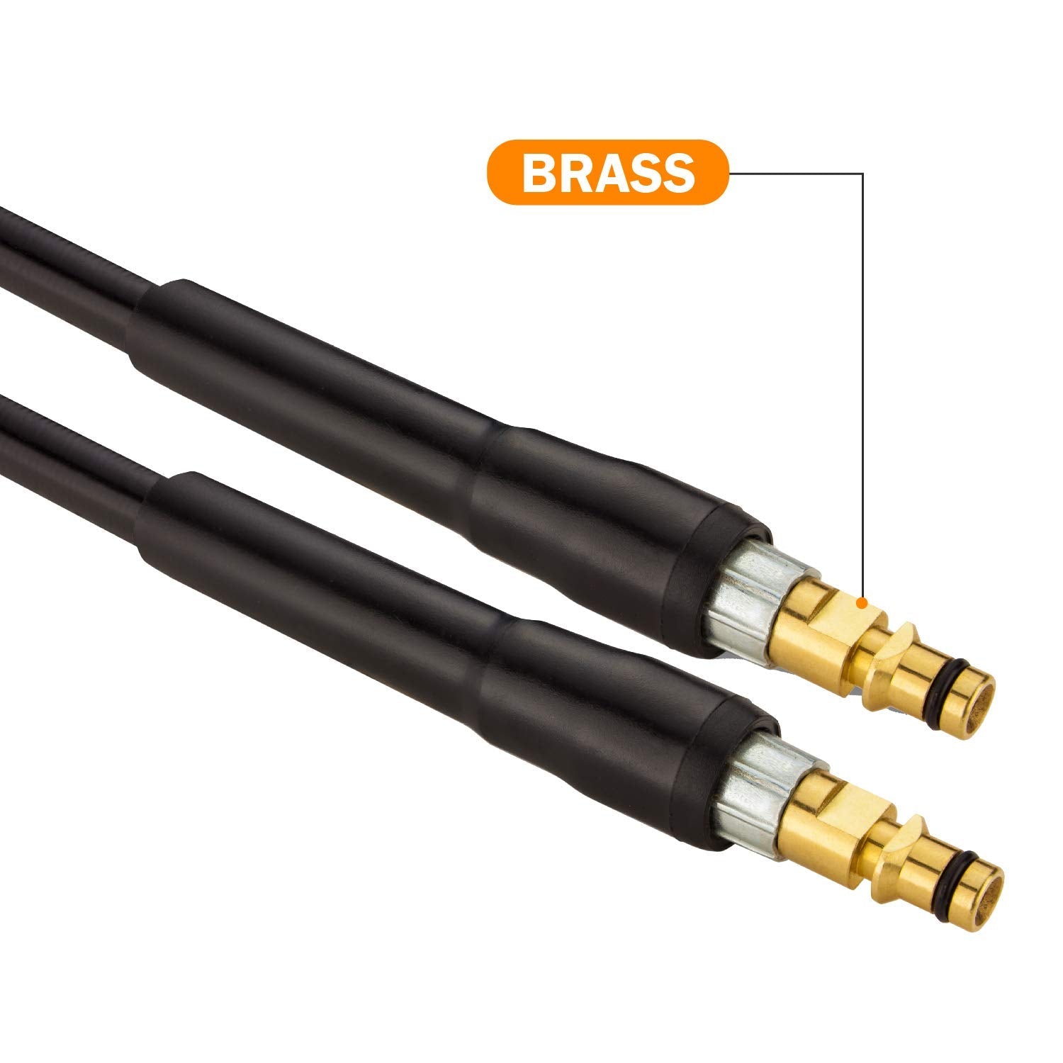 KNOFER 15m High Pressure Washer Hose for Kärcher K2-K7 | Quick Connect