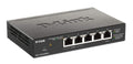 D-Link DGS-1100-05PDV2 5-Port Gigabit Smart Managed Switch | Fanless