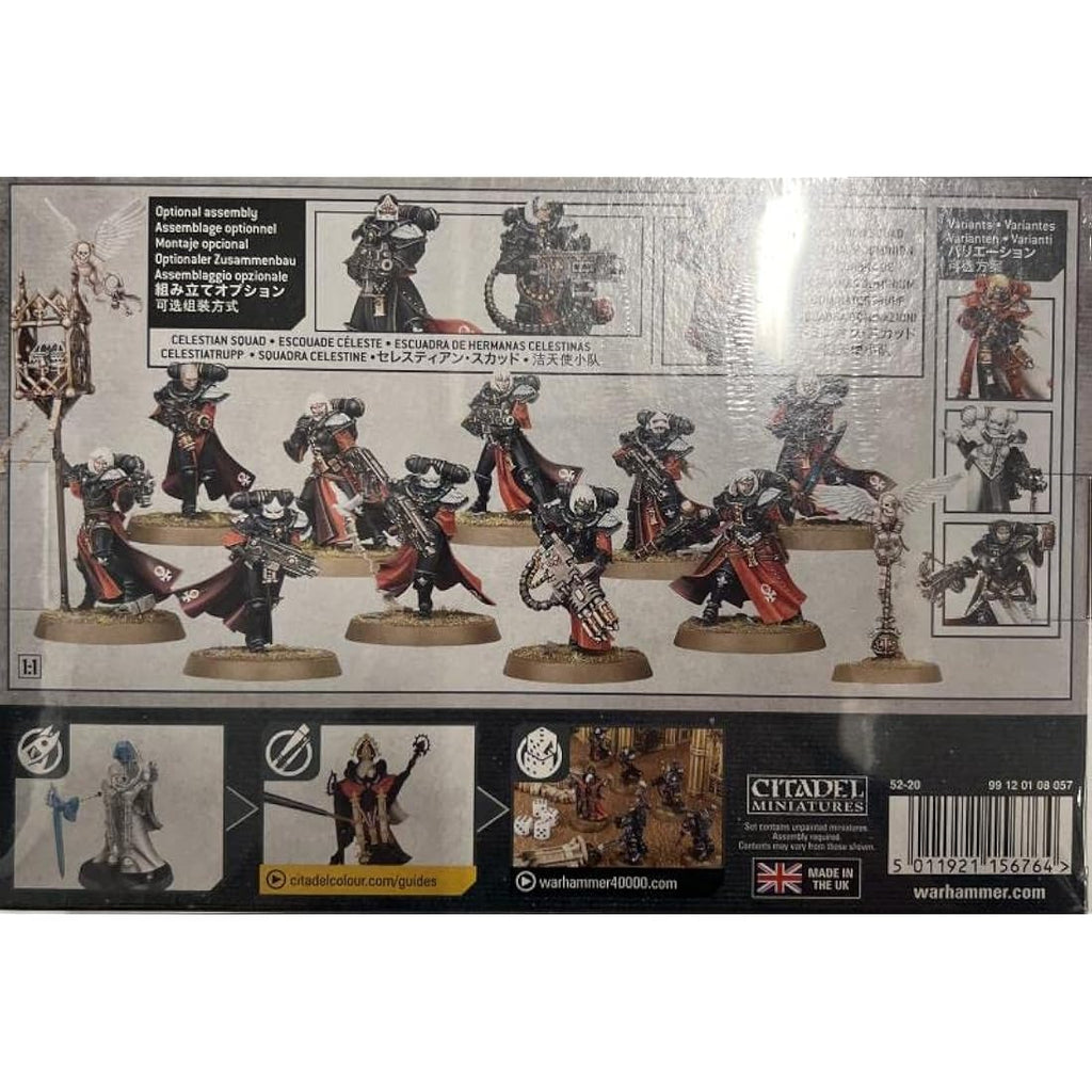 Warhammer 40,000 Adepta Sororitas Battle Sisters Squad Miniatures