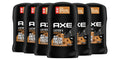 Axe Leather & Cookies Deodorant Stick - Aluminum-Free - 6 x 50 ml