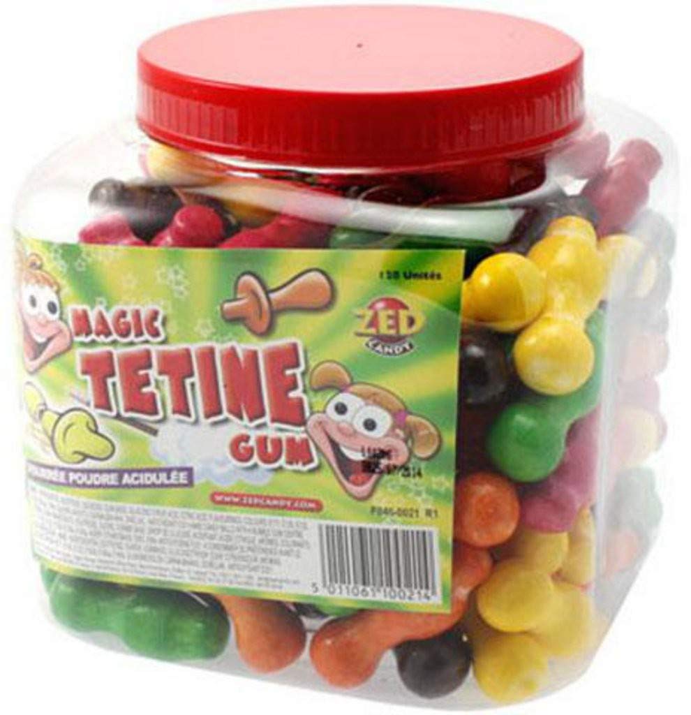 Magic Tétine Bubble Gum –  Fruit Flavored Chewing Gum