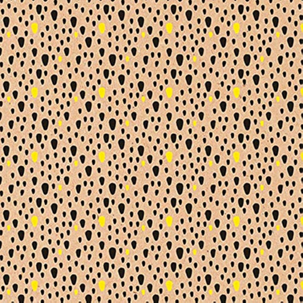 Clairefontaine Recycled Kraft Gift Wrap Roll – Dots Design, 70cm x 50m