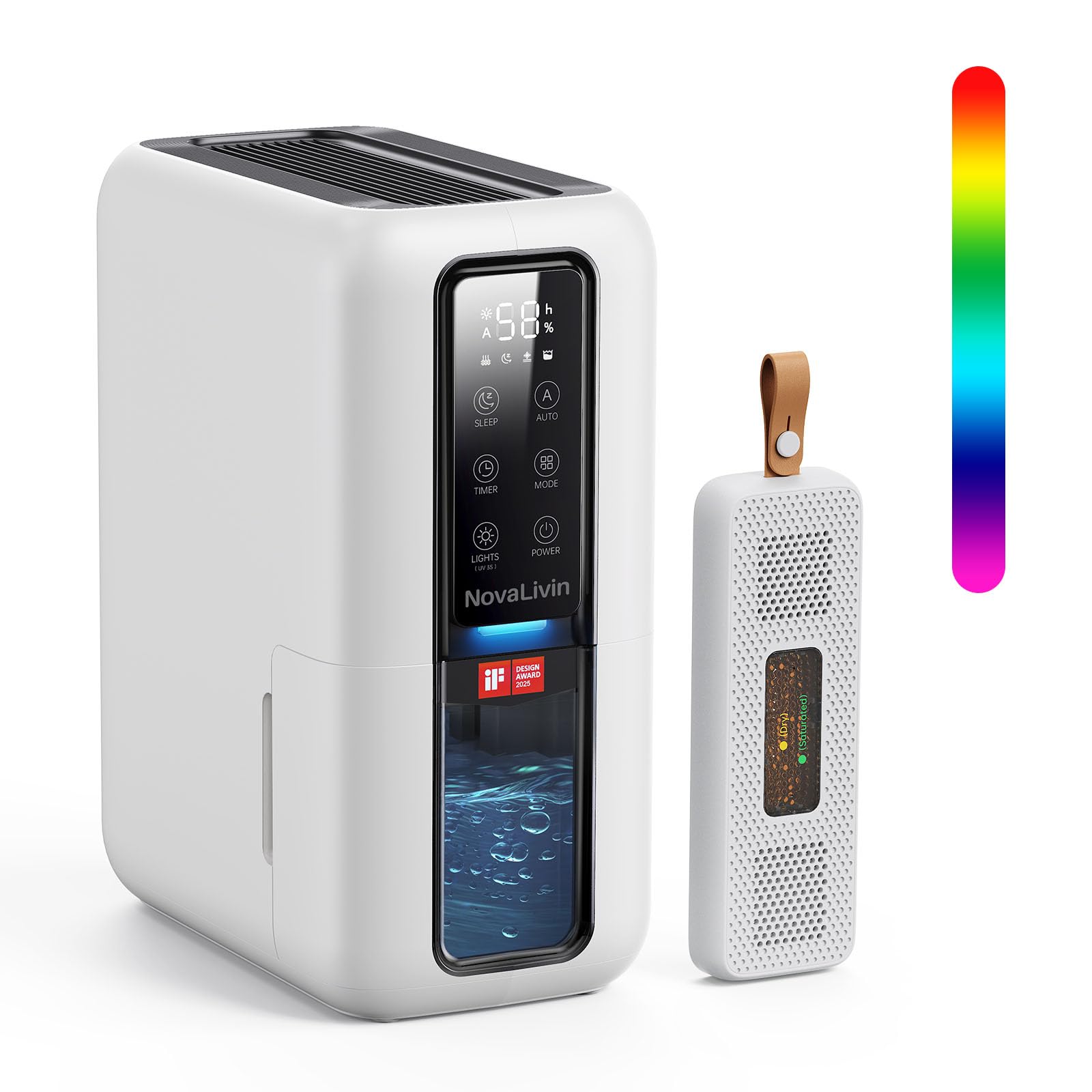 Jolof Store 2000ml Dehumidifier for Home | Smart Humidity Control