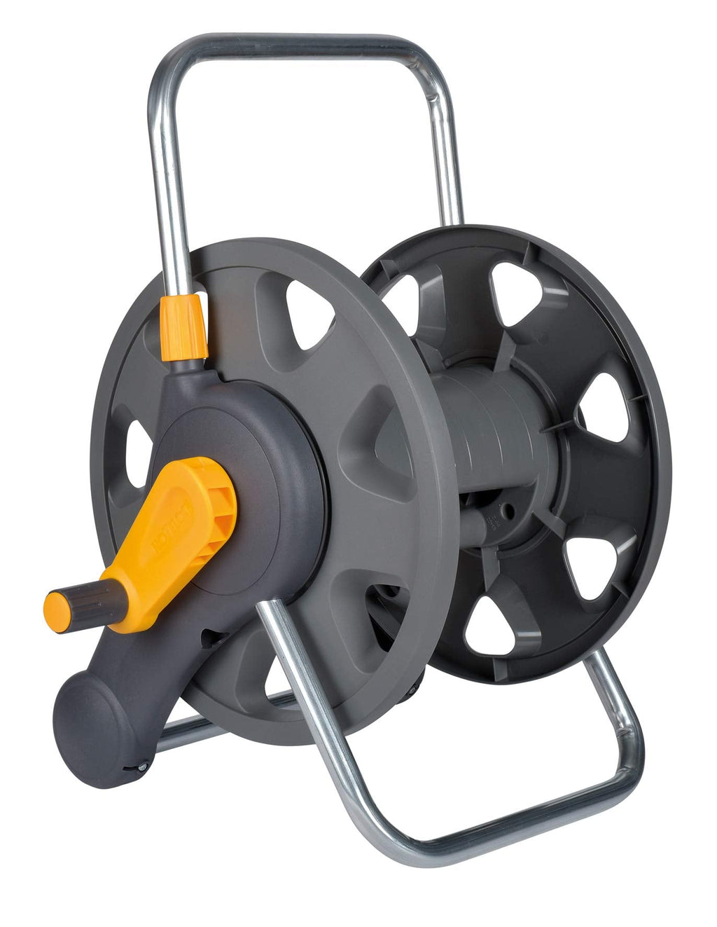Hozelock 60m 2-in-1 Hose Reel – Wall Mounted or Free-Standing